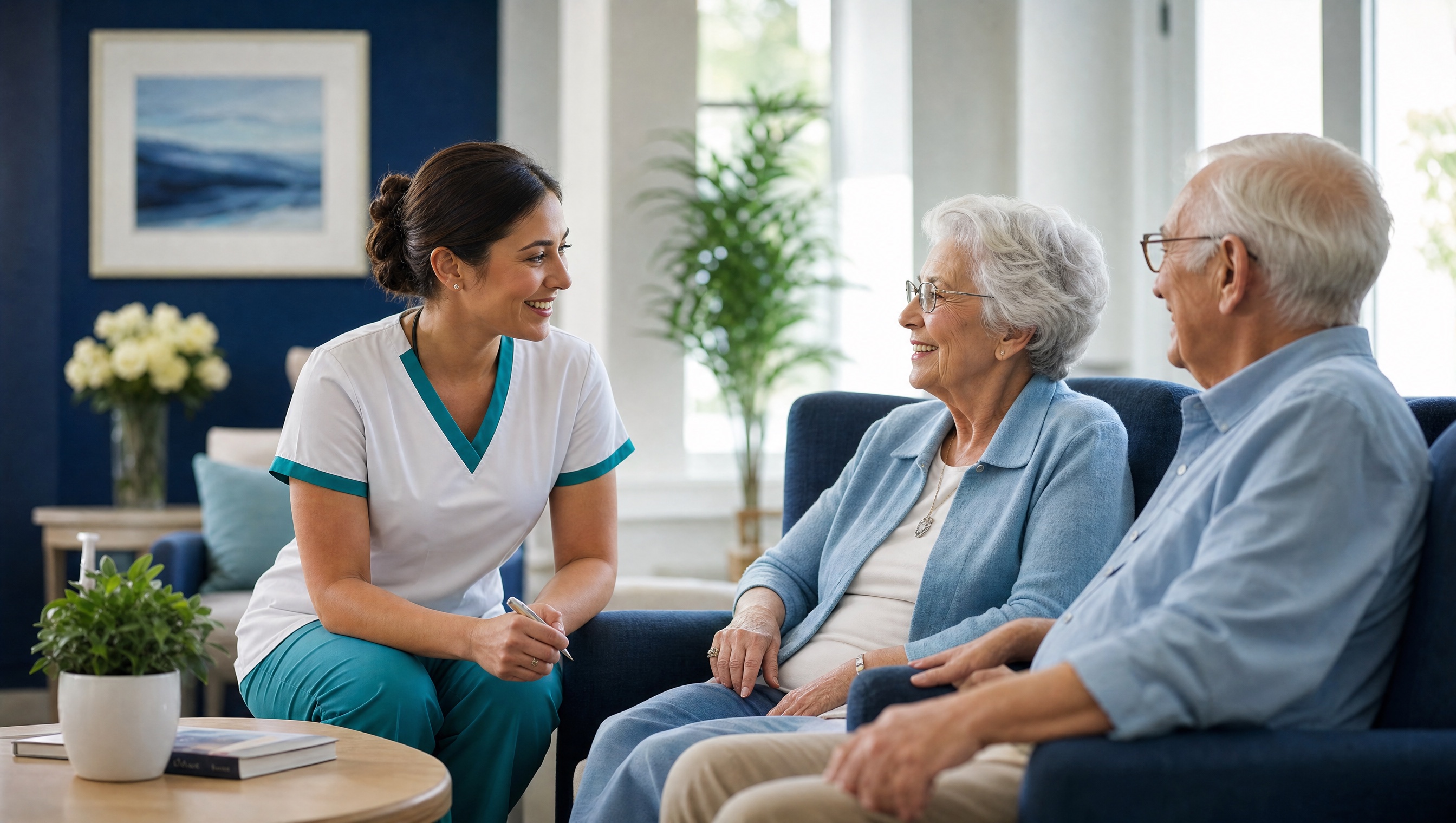 Memory Care marketing team at work