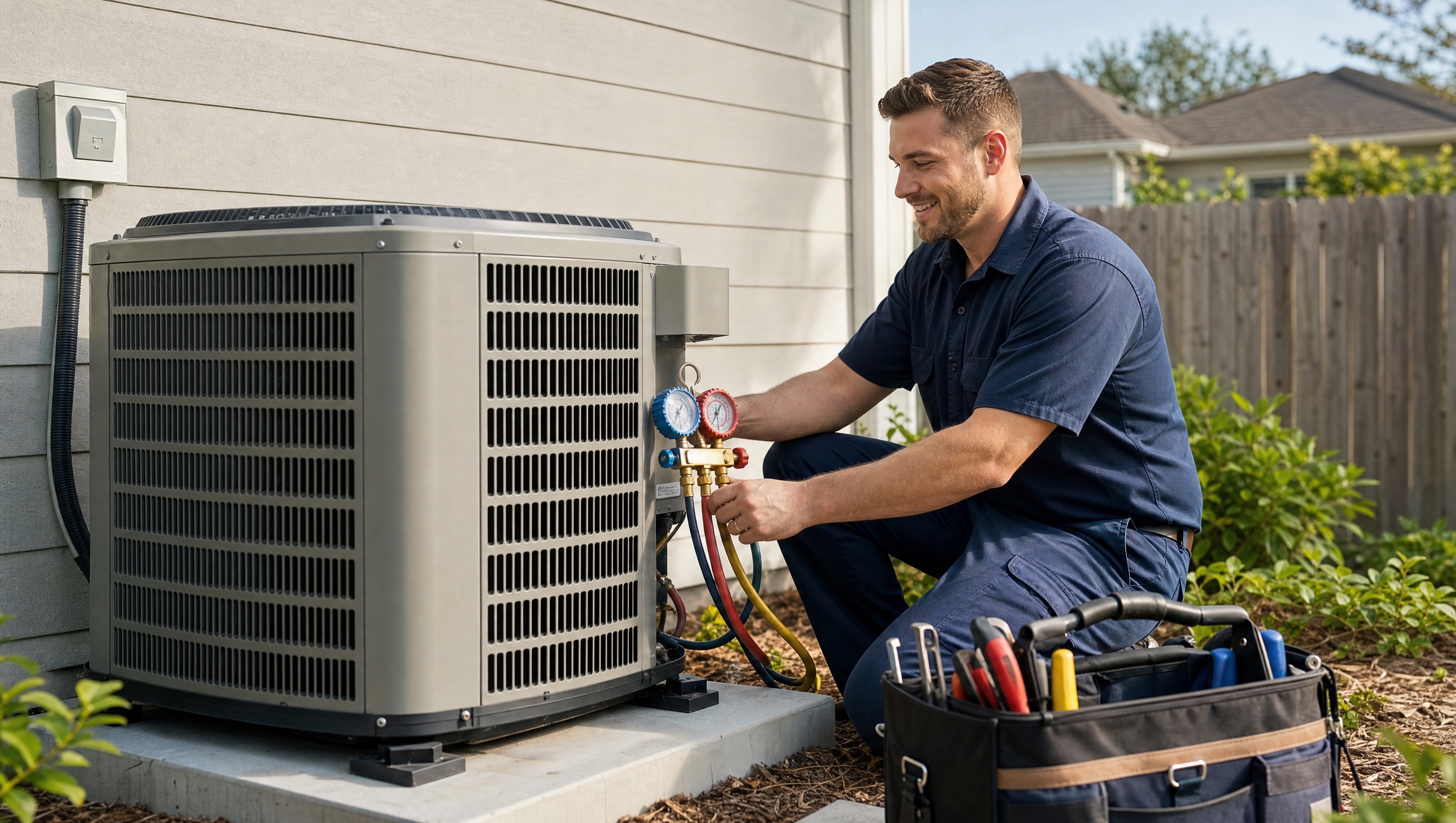 AC Install/Replace marketing team at work