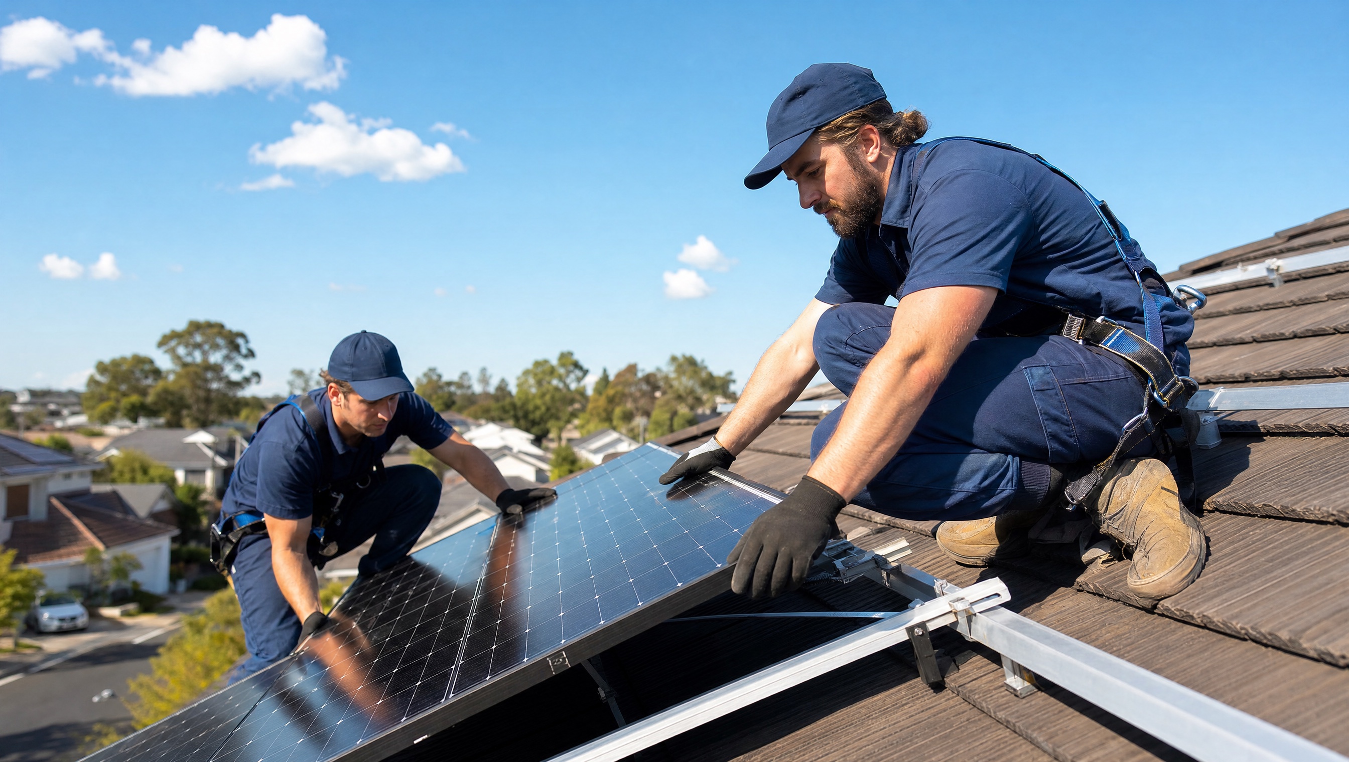 Solar Roofing marketing team at work