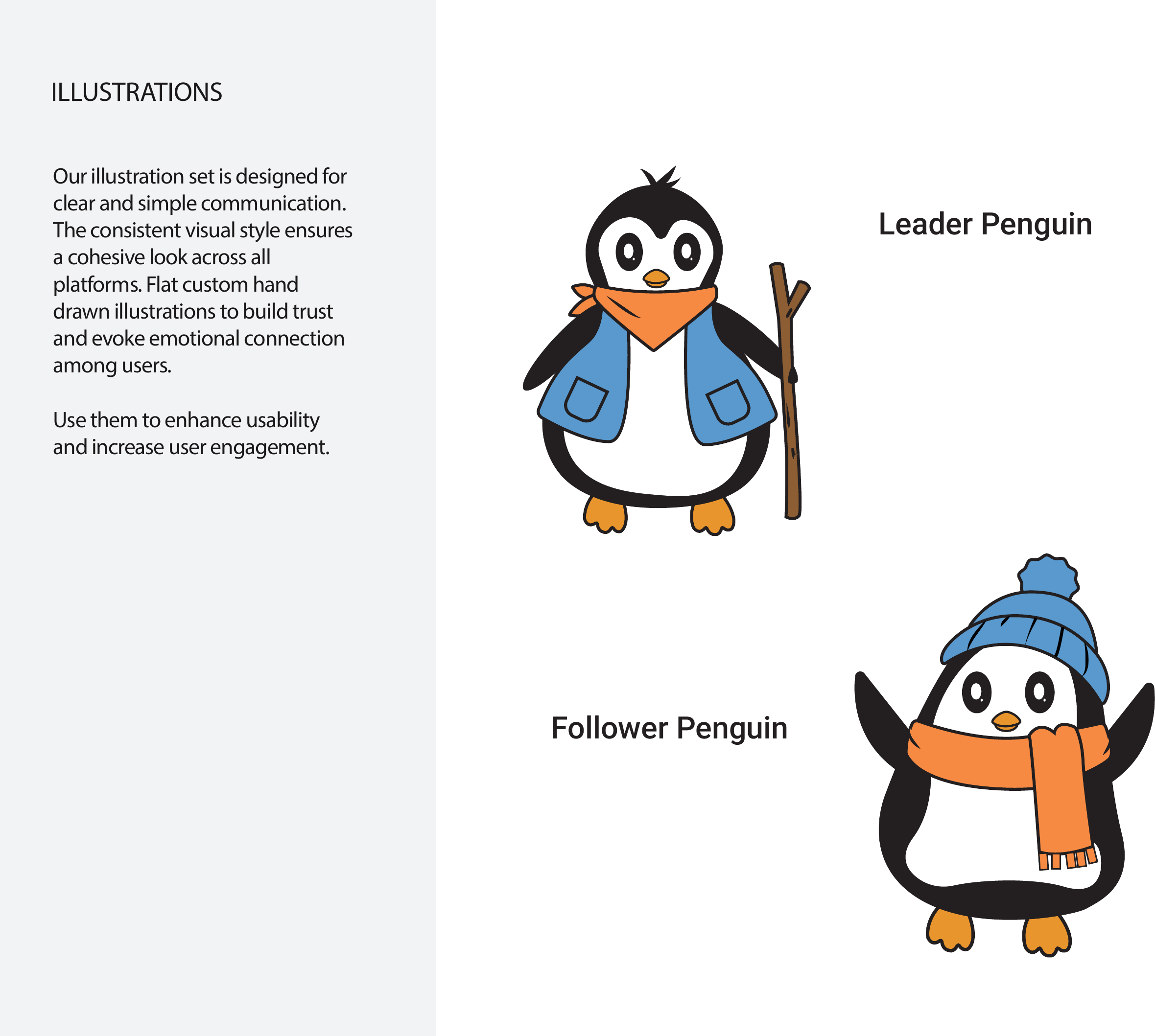 Penguin Agents characters